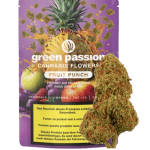 Green Passion Fruit Punch Fleurs de CBD Greenhouse