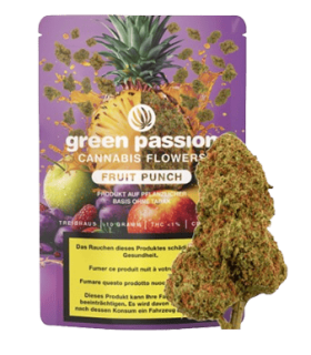 Green Passion Fruit Punch CBD Flower Greenhouse 1