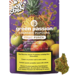 Green Passion Fruit Punch Popcorn Small CBD Buds Indoor