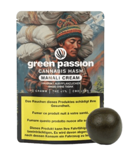 Green Passion Manali Cream CBD Hash 1