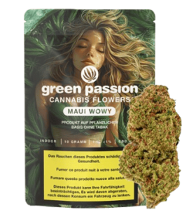 Green Passion Maui Wowy CBD Flower Indoor 1