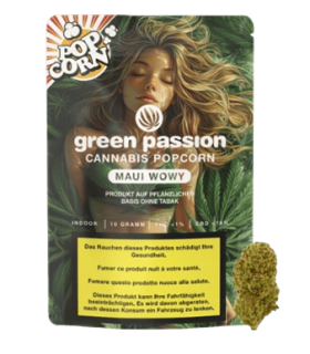 Green Passion Maui Wowy Popcorn Small CBD Buds Indoor 1
