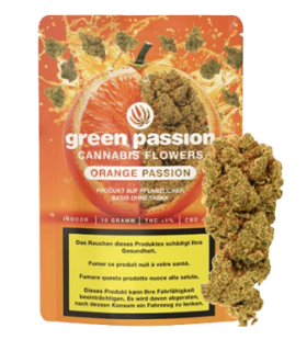 Green Passion Orange Passion CBD Flower Indoor 1