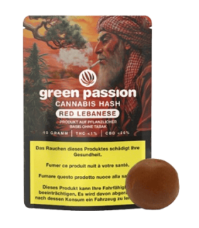 Green Passion Red Lebanese CBD Hash 1