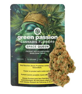 Green Passion Space Queen CBD Flower Indoor 1