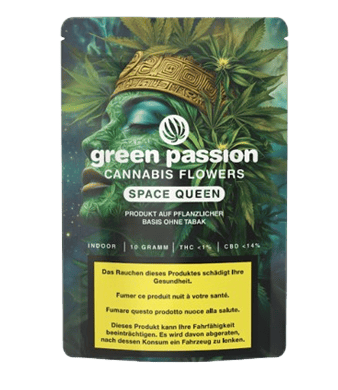 Green Passion Space Queen CBD Flowers Indoor – image 3
