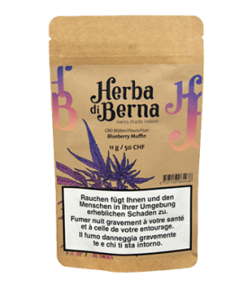 Herba di Berna Blueberry Muffin CBD Flower Indoor 1