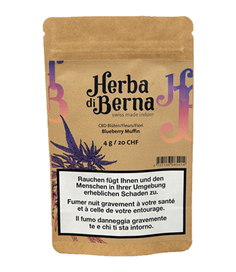 Herba di Berna Blueberry Muffin CBD Flower Indoor 2