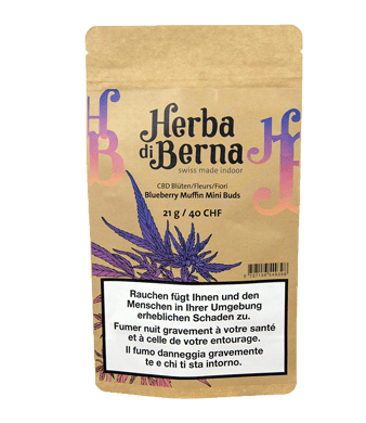 Herba di Berna Blueberry Muffin Minibuds CBD Small Buds Indoor – image 2