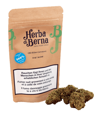 Herba di Berna Cannatonic Fleurs de CBD Indoor – photo 3