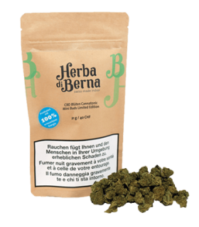 Herba di Berna Cannatonic Minibuds Small CBD Buds Indoor 1
