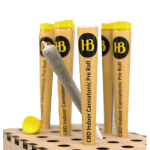 Herba di Berna Cannatonic Trim Pre-Rolls CBD Joints Indoor