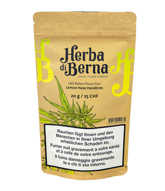 Herba di Berna Lemon Haze Handtrim CBD Trim Indoor – Bild 3