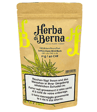 Herba di Berna Lemon Haze Minibuds CBD Flowers Indoor – image 3