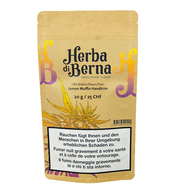 Herba di Berna Lemon Muffin Handtrim CBD Trim Indoor 3