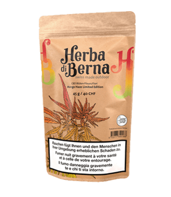Herba di Berna Mango Haze CBD Blüten Outdoor – Bild 3