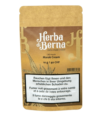 Herba di Berna Moroccan Cream CBD Hash Indoor – image 3
