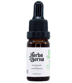 Herba di Berna Organic CBD Oil 12% CBD Drops Full Spectrum 1