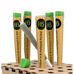 Herba di Berna V1 + Harlequin Trim Pre-Rolls CBD Joints Indoor