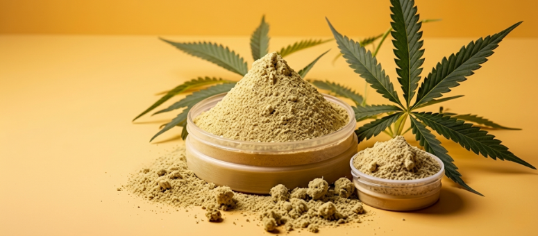 Illustration about cannabis kief, its definition and uses