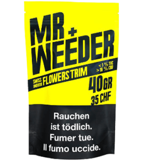 Mr Weeder Swiss Flowers CBD Trim Indoor 1