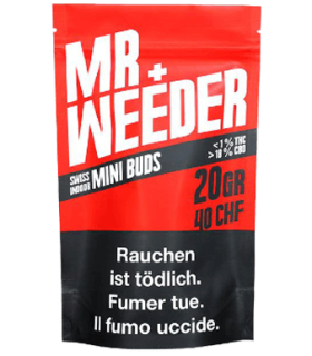Mr Weeder Swiss Minibuds Small CBD Buds Indoor 1
