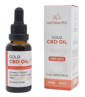Naturalpes Gold 32% Full-Spectrum CBD Oil 1