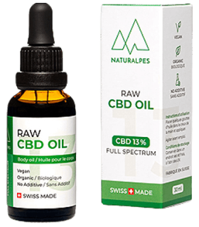 Naturalpes Raw 13% Hemp Drops Raw CBD + CBDa Oil 1