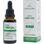 Naturalpes Raw 20% Hemp Drops Raw CBD + CBDa Oil 1