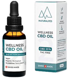 Naturalpes Wellness 20% THC-Free Hemp Drops CBD Oil Broad Spectrum 1