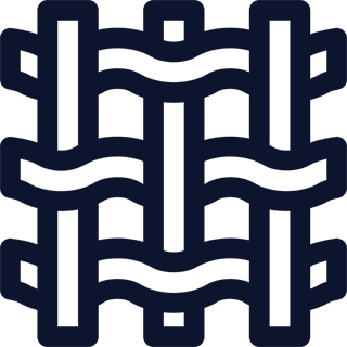 Un pictogramme representant les fibres du chanvre