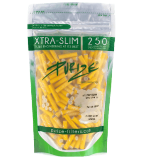 Purize Xtra Slim Yellow Activated Carbon Filters for Joints 1