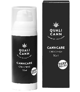 Qualicann Canncare CBD Cream for Joints Hemp Cosmetic 1