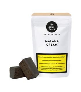 Qualicann Malana Cream Premium Black Charas CBD Hash 1