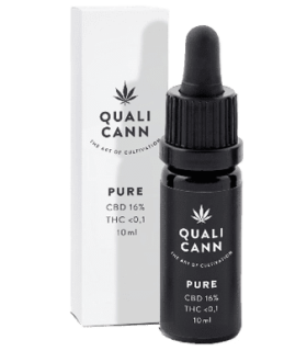 Qualicann Pure 16% THC-Free CBD Oil Broad Spectrum 1