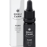 Qualicann Pure CBD Öl 26% THC-frei Breitspektrum Hanftropfen