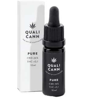 Qualicann Pure 26% THC-Free CBD Oil Broad Spectrum 1
