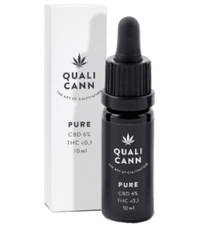 Qualicann Pure 6% THC-Free CBD Oil Broad Spectrum 1