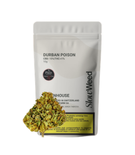 Slow Weed Durban Poison CBD Flower Greenhouse 1