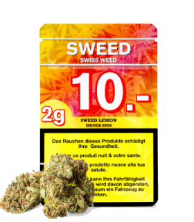 Sweed Lemon CBD Flower Indoor 1