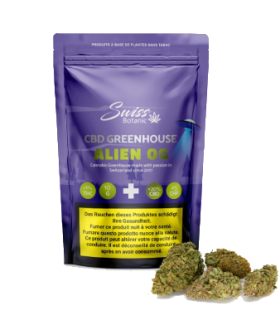 Swiss Botanic Alien OG CBD Flower Greenhouse 1