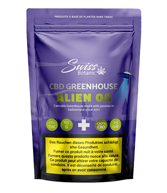 Swiss Botanic Alien OG CBD Flowers Greenhouse – image 2