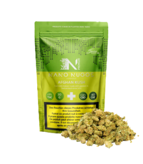 Swiss Botanic Nano Nuggs Afghan Kush Small CBD Buds Indoor 1
