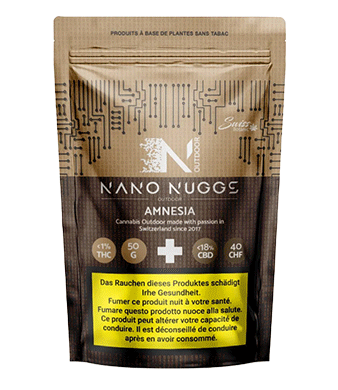 Swiss Botanic Nano Nuggs Amnesia CBD Small Buds Outdoor – image 2