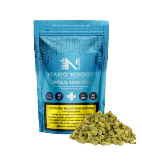 Swiss Botanic Nano Nuggs Critical Sensistar Small CBD Buds Indoor 1
