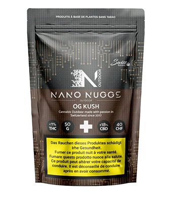 Swiss Botanic Nano Nuggs OG Kush Small CBD Buds Outdoor – Bild 2