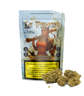 Swiss Botanic Pirata CBD Flower Outdoor 1