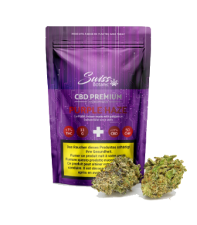 Swiss Botanic Purple Haze CBD Flower Indoor 1