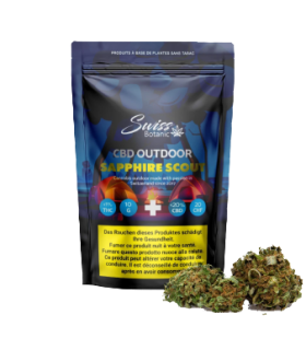 Swiss Botanic Sapphire Scout CBD Flower Outdoor 1