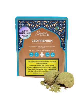 Swiss Botanic Super Lemon Haze CBD Pollen Indoor – Bild 2